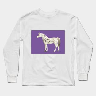 PLASTIC FANTASTIC: Zebra Long Sleeve T-Shirt